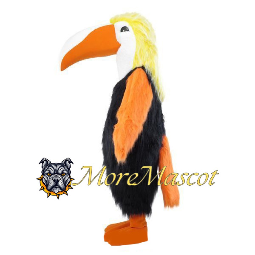 Furry Toucan Mascot Costume