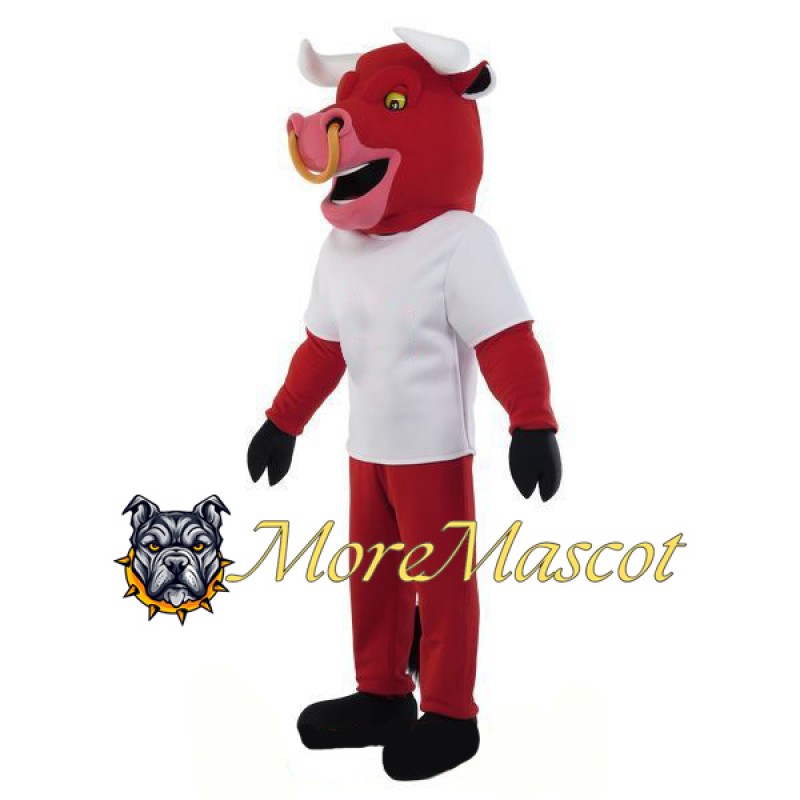 Red Bull Mascot Costume