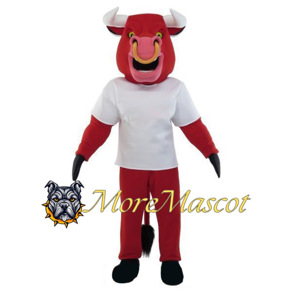 Red Bull Mascot Costume