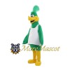 Adult Green Bird Mascot Costume