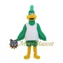 Adult Green Bird Mascot Costume