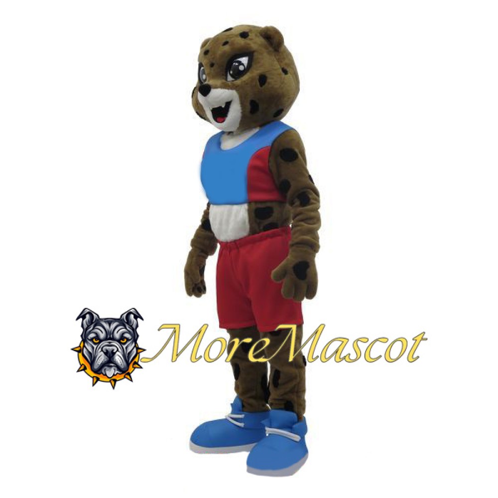 Sports Panther Mascot Costume