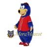 Sports Blue Bear Mascot Costume