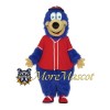Sports Blue Bear Mascot Costume
