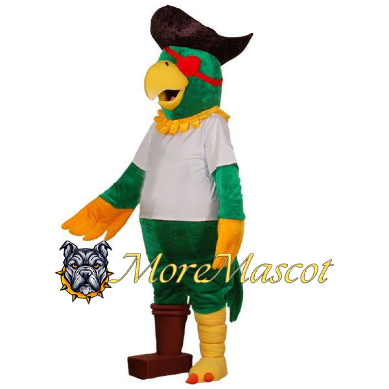 Pirate Parrot Mascot Costume