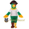 Pirate Parrot Mascot Costume