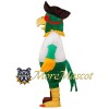 Pirate Parrot Mascot Costume