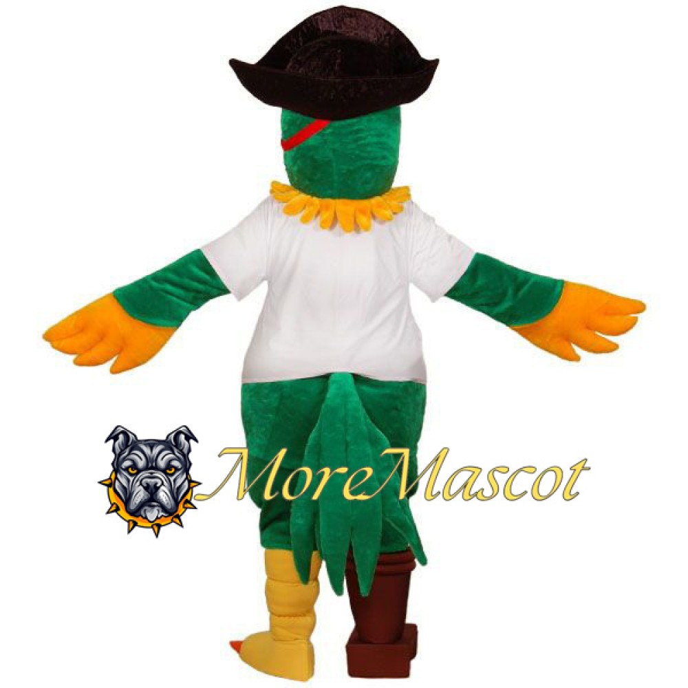 Pirate Parrot Mascot Costume