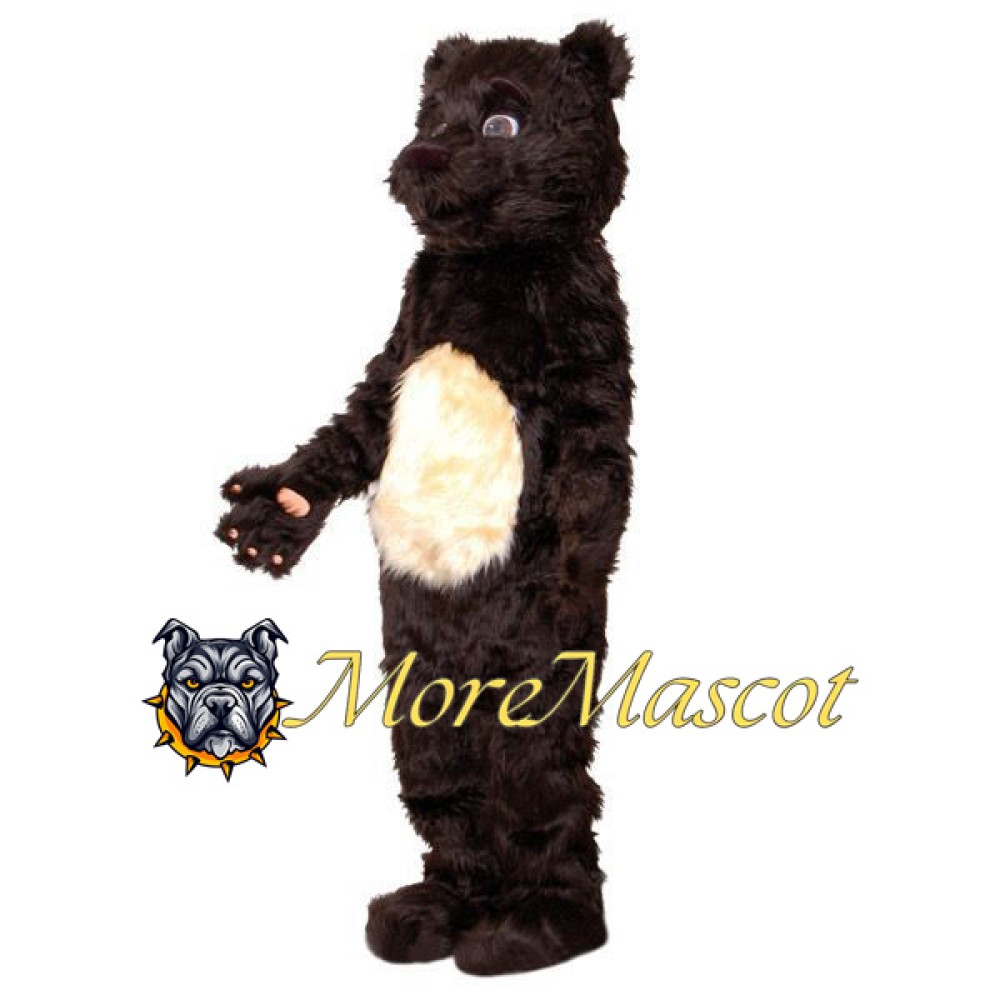 Realistic Brown Bear Mascot Costume