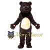 Realistic Brown Bear Mascot Costume