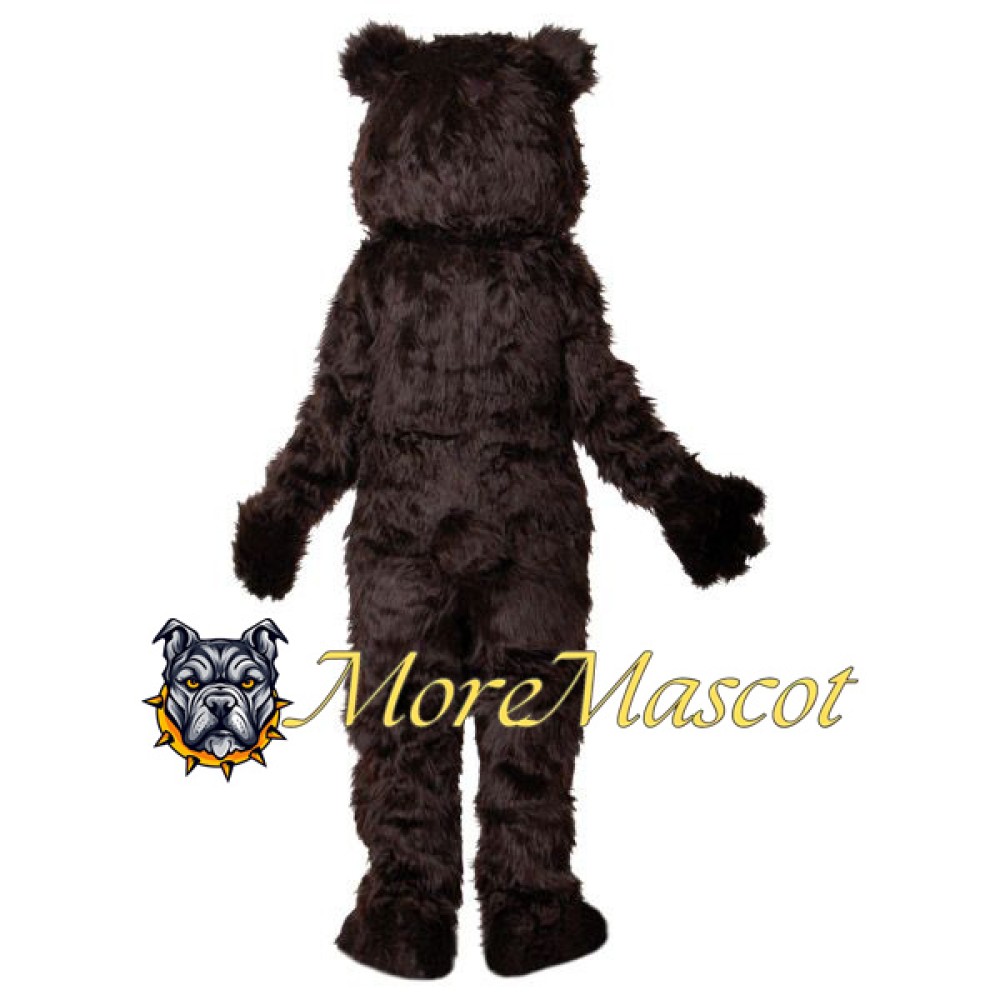 Realistic Brown Bear Mascot Costume