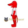 Red Dog Mascot Costume