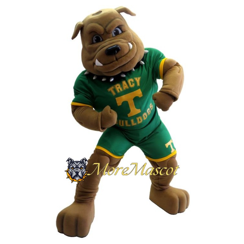 Sport Bulldog Mascot Costume