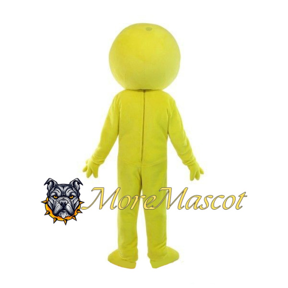 Smiling Emoji Mascot Costume