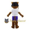 Pilot Leopard Mascot Costume