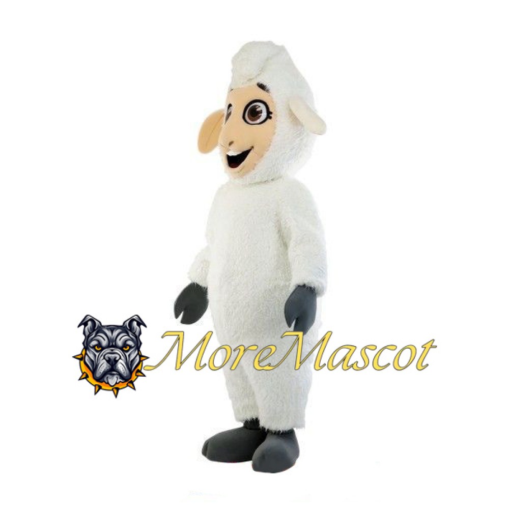 Cute Sheep Mascot Costume