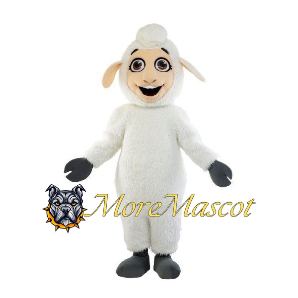 Cute Sheep Mascot Costume