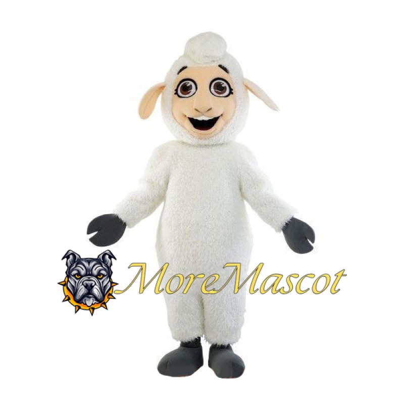 Cute Sheep Mascot Costume