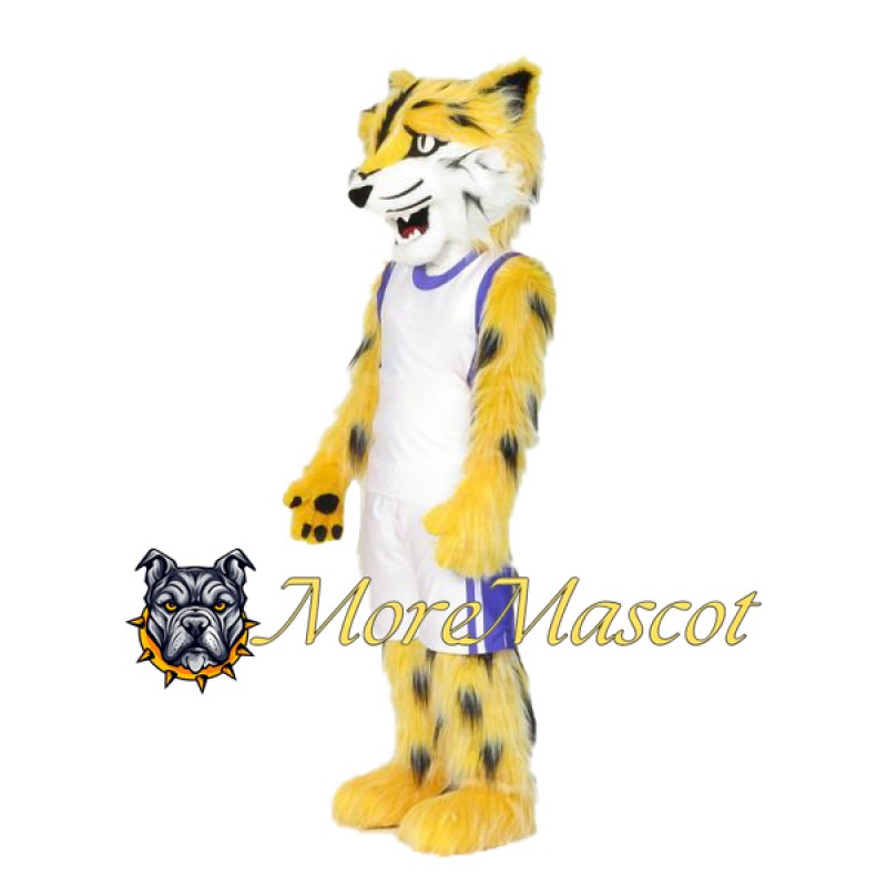 Basketball Leopard Mascot Costume