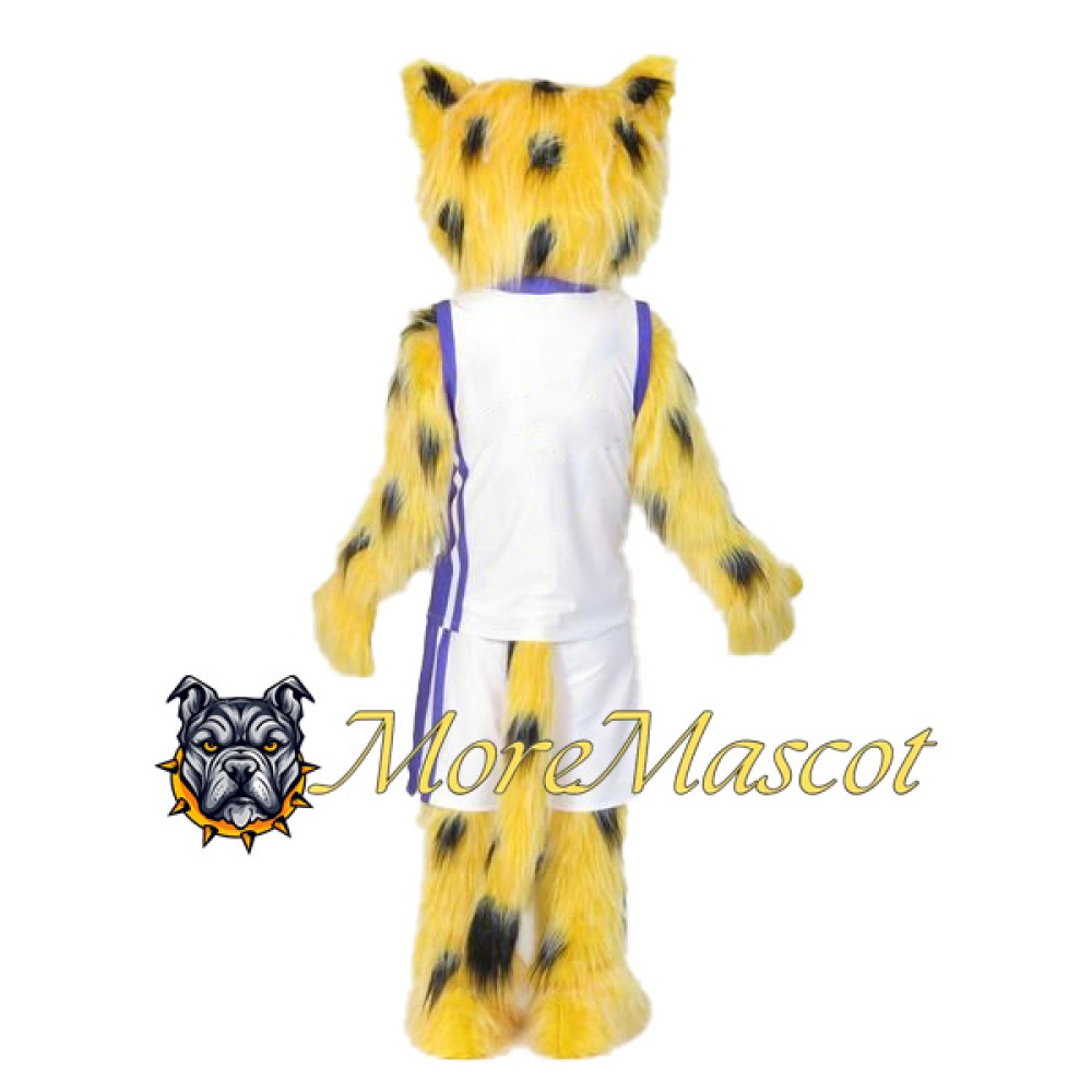 Basketball Leopard Mascot Costume