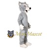 Gray Wolf Mascot Costume