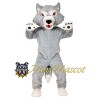 Gray Wolf Mascot Costume