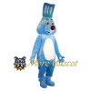 Blue Bunny Mascot Costume