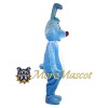 Blue Bunny Mascot Costume