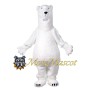 Realistic Polar Bear Mascot Costume