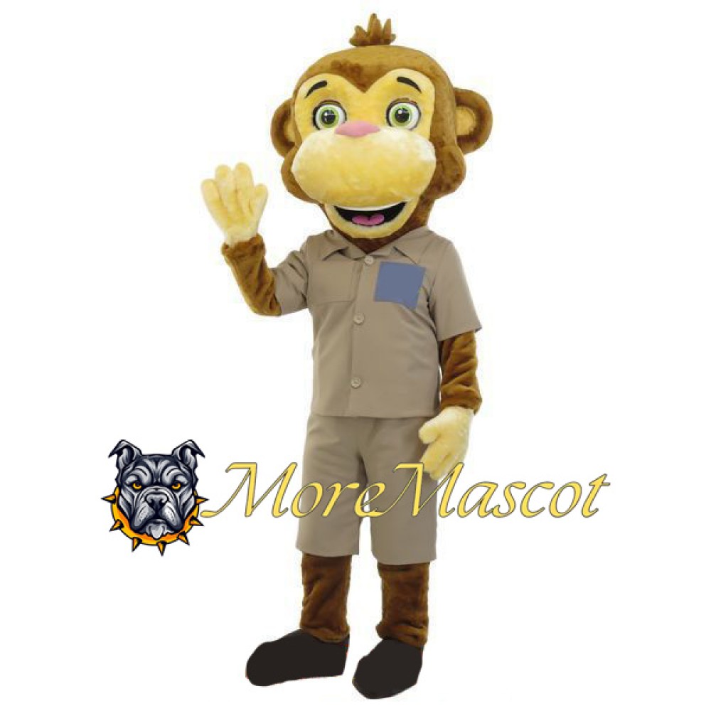 Breeder Monkey Mascot Costume