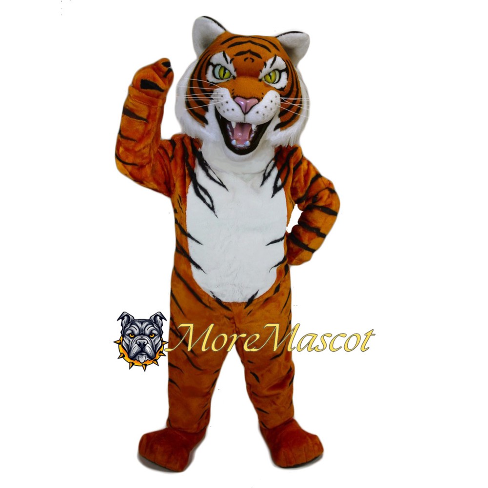 Adult Tiger Mascot Costume