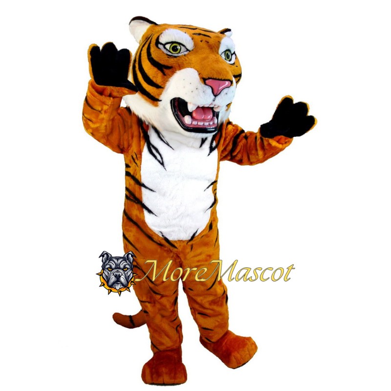 Realistic Tiger Mascot Costume