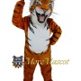 Fierce Tiger Mascot Adult Costume