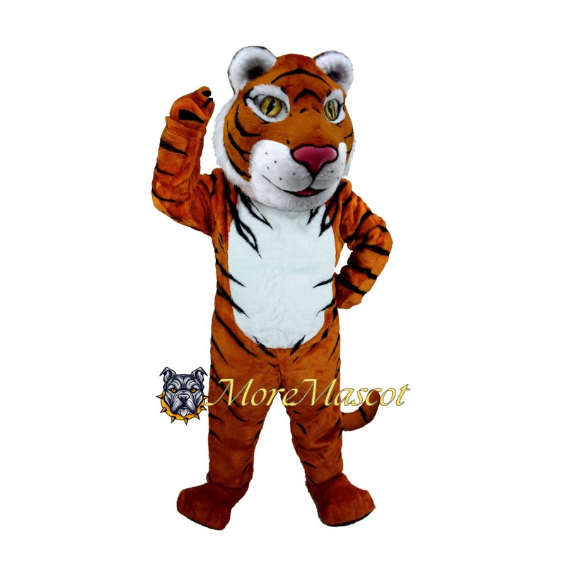 Fierce Tiger Adult Mascot Costume