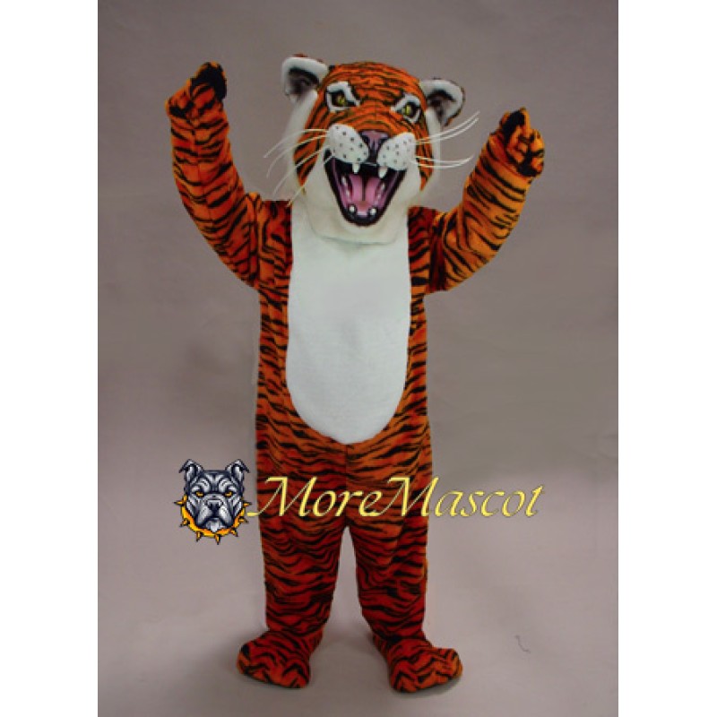 Fierce Wild Tiger Mascot Costume