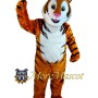 Friendly Tiger Mascot Costume