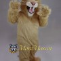 Furry Leopard Mascot Costume