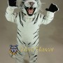 Realistic White Tiger Mascot Costume