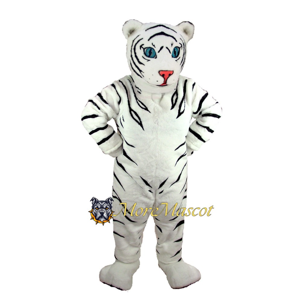 White Tiger Mascot Lightweight Costume