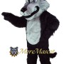Black Wolf Mascot Costume