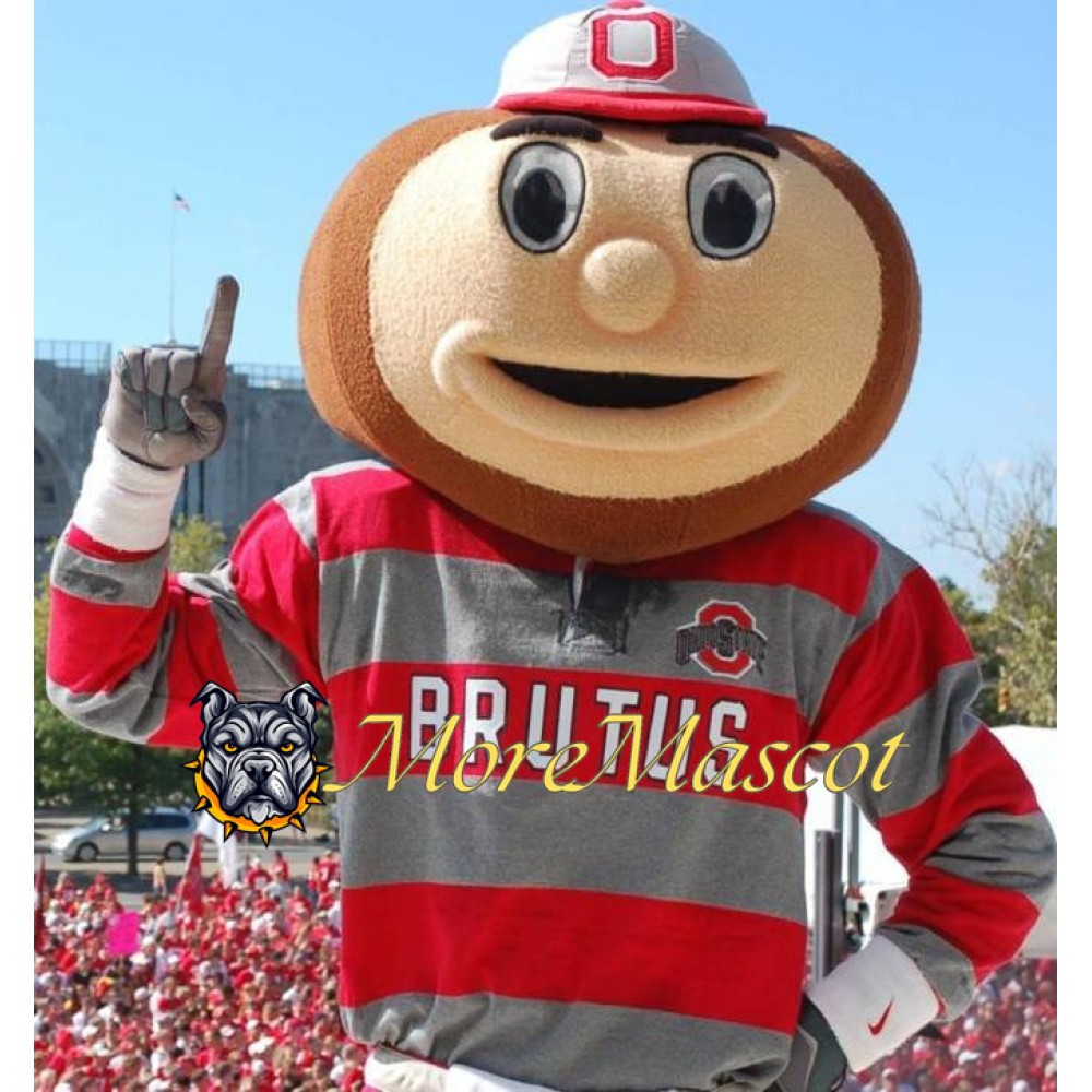 University Brutus Buckeye Mascot Costume